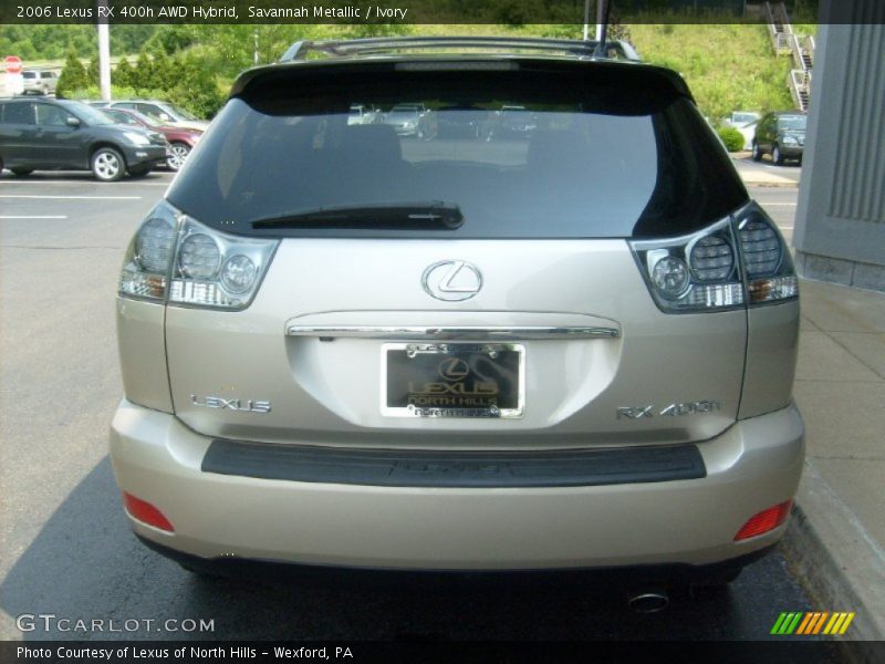 Savannah Metallic / Ivory 2006 Lexus RX 400h AWD Hybrid