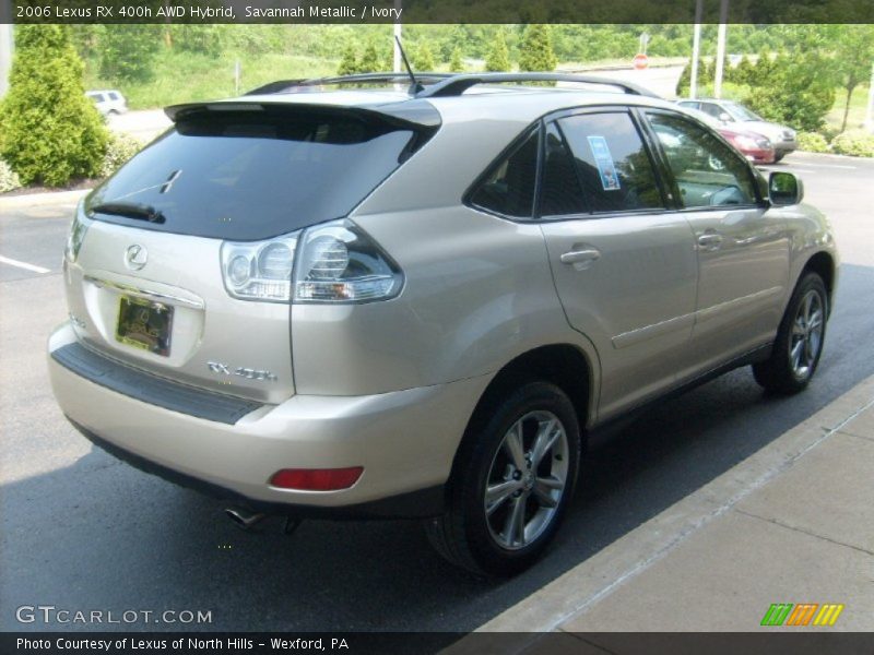 Savannah Metallic / Ivory 2006 Lexus RX 400h AWD Hybrid