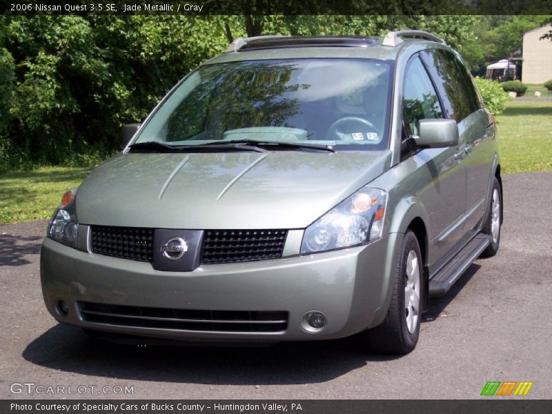 Jade Metallic / Gray 2006 Nissan Quest 3.5 SE