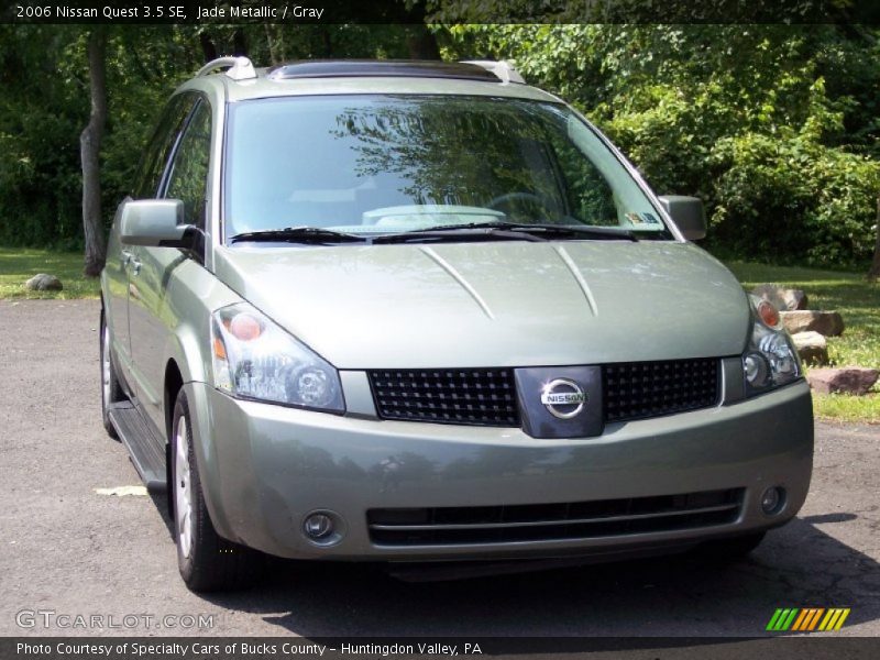 Jade Metallic / Gray 2006 Nissan Quest 3.5 SE