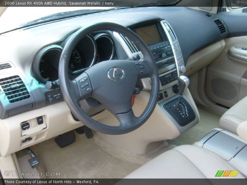 Savannah Metallic / Ivory 2006 Lexus RX 400h AWD Hybrid