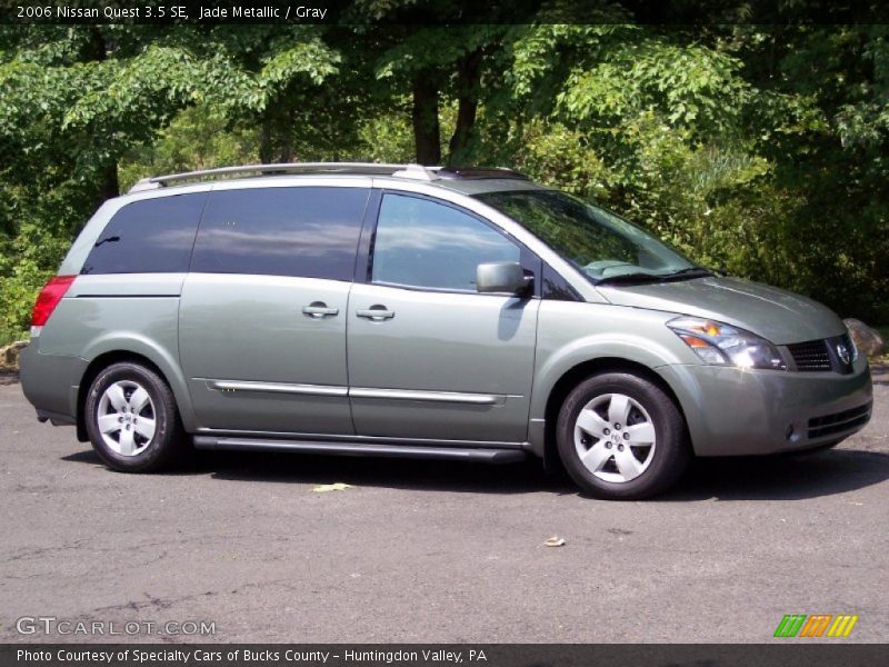 Jade Metallic / Gray 2006 Nissan Quest 3.5 SE