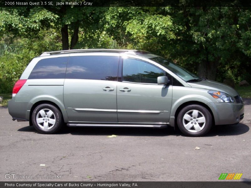 Jade Metallic / Gray 2006 Nissan Quest 3.5 SE