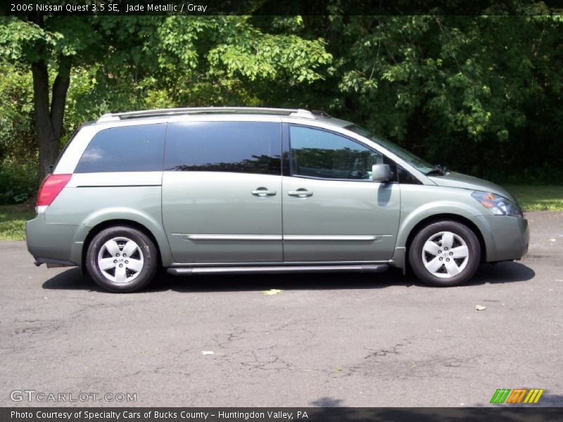 Jade Metallic / Gray 2006 Nissan Quest 3.5 SE