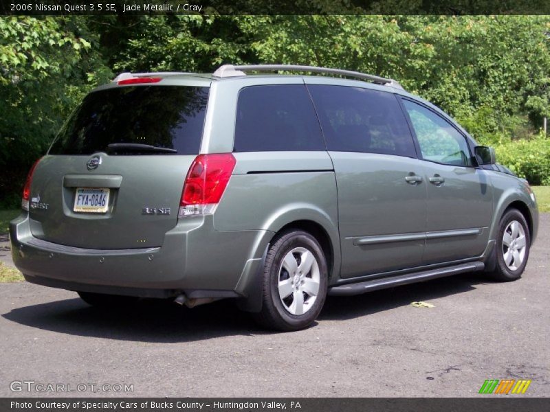 Jade Metallic / Gray 2006 Nissan Quest 3.5 SE