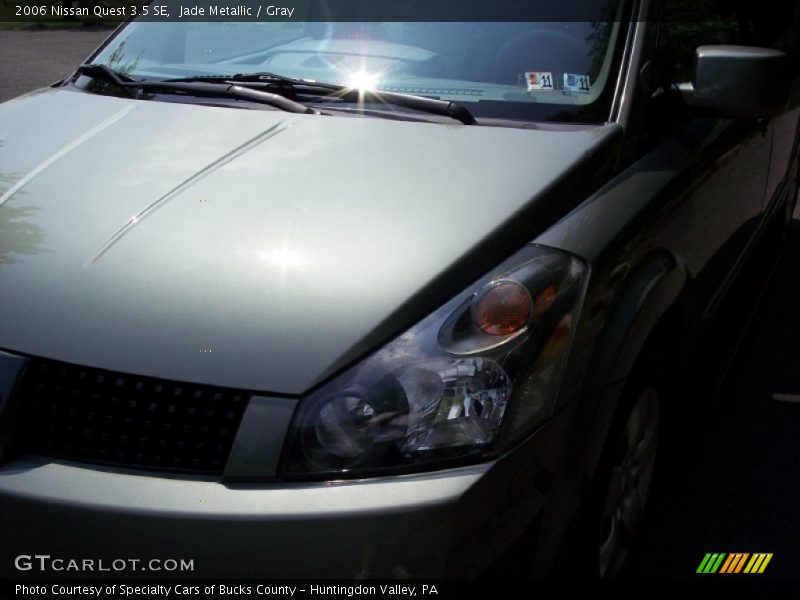 Jade Metallic / Gray 2006 Nissan Quest 3.5 SE