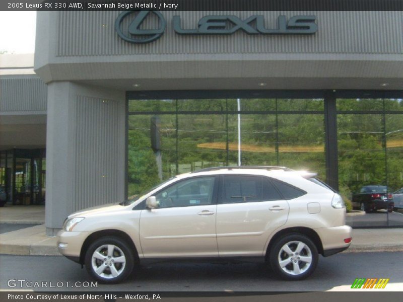 Savannah Beige Metallic / Ivory 2005 Lexus RX 330 AWD