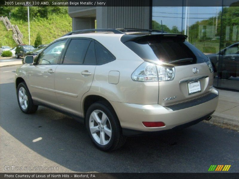 Savannah Beige Metallic / Ivory 2005 Lexus RX 330 AWD