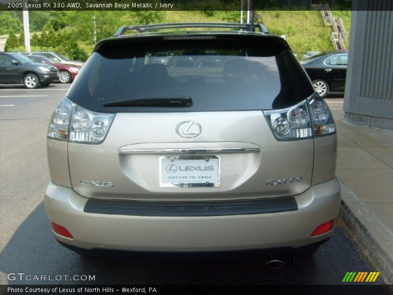 Savannah Beige Metallic / Ivory 2005 Lexus RX 330 AWD