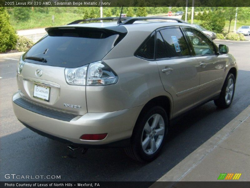 Savannah Beige Metallic / Ivory 2005 Lexus RX 330 AWD
