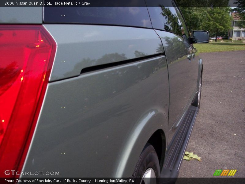 Jade Metallic / Gray 2006 Nissan Quest 3.5 SE