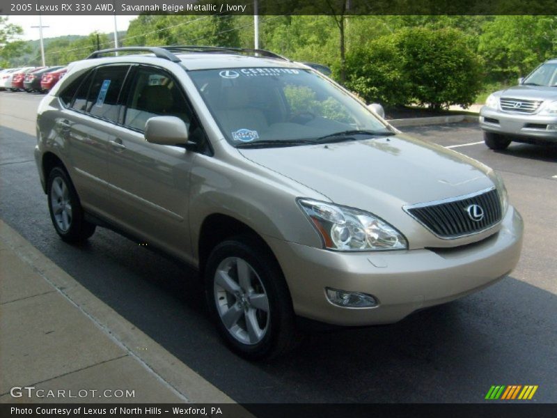 Savannah Beige Metallic / Ivory 2005 Lexus RX 330 AWD
