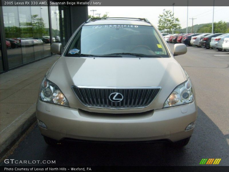 Savannah Beige Metallic / Ivory 2005 Lexus RX 330 AWD