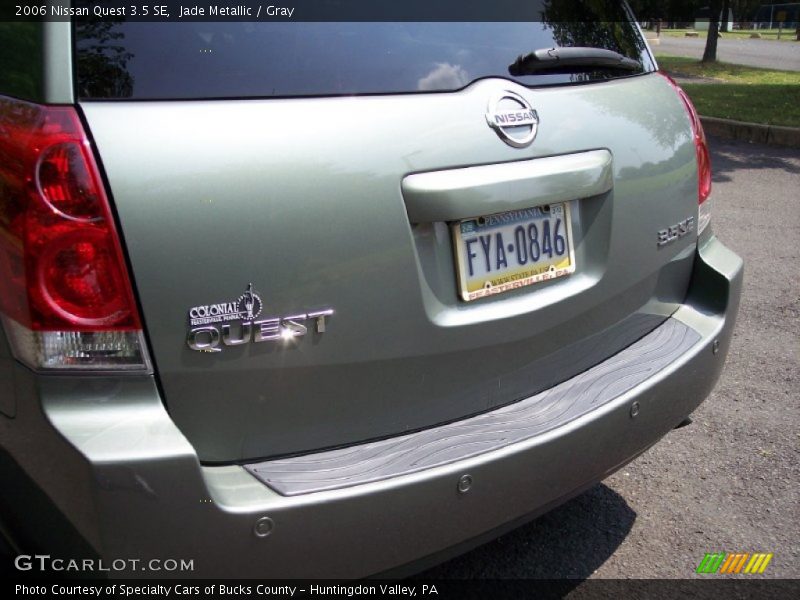 Jade Metallic / Gray 2006 Nissan Quest 3.5 SE