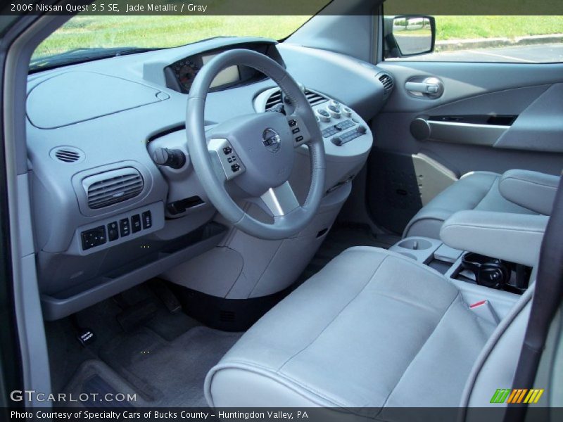 Jade Metallic / Gray 2006 Nissan Quest 3.5 SE