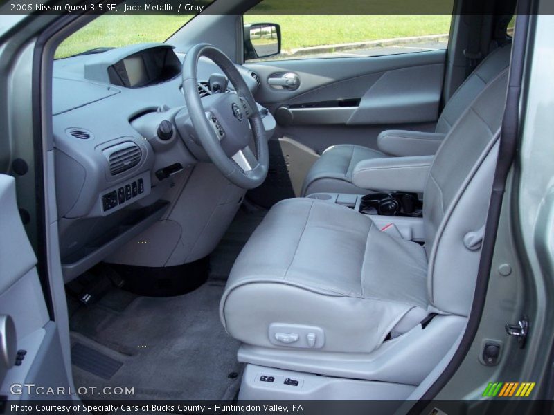 Jade Metallic / Gray 2006 Nissan Quest 3.5 SE