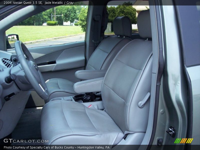 Jade Metallic / Gray 2006 Nissan Quest 3.5 SE