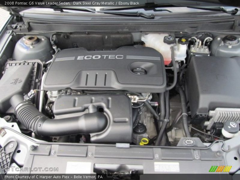 Dark Steel Gray Metallic / Ebony Black 2008 Pontiac G6 Value Leader Sedan