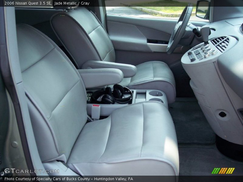 Jade Metallic / Gray 2006 Nissan Quest 3.5 SE