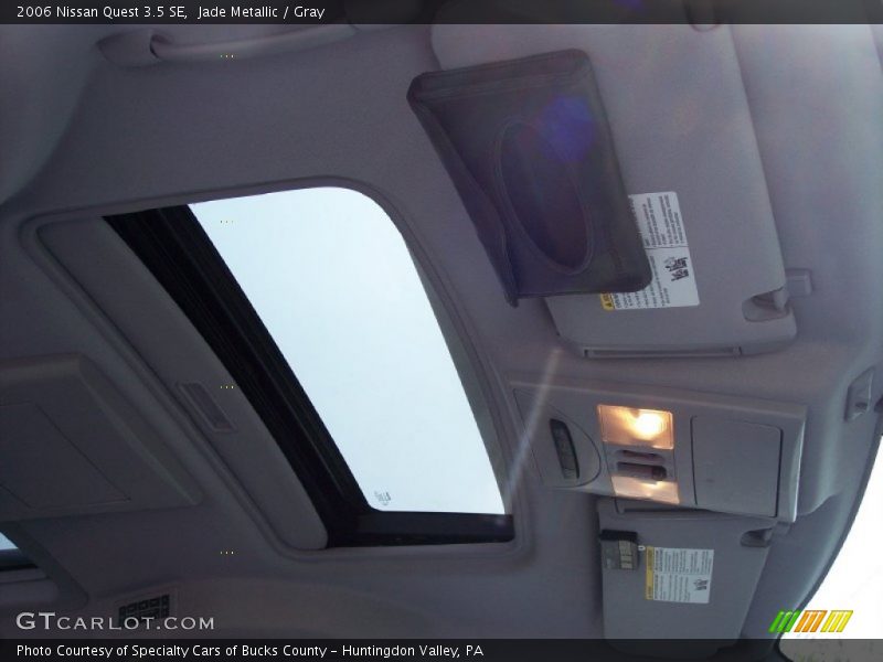Jade Metallic / Gray 2006 Nissan Quest 3.5 SE