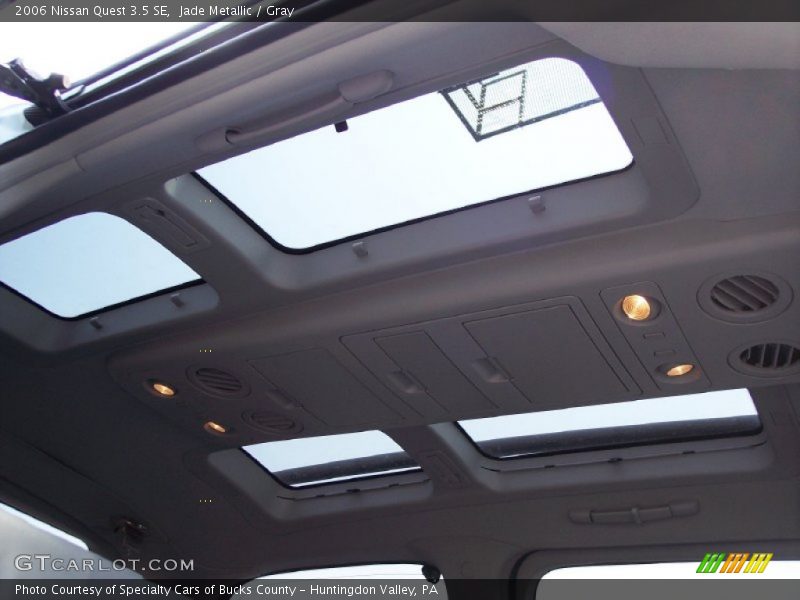 Jade Metallic / Gray 2006 Nissan Quest 3.5 SE