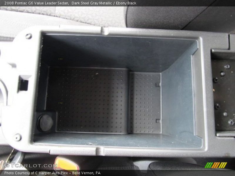Dark Steel Gray Metallic / Ebony Black 2008 Pontiac G6 Value Leader Sedan