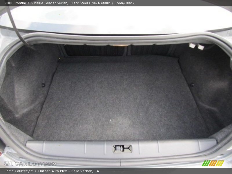 Dark Steel Gray Metallic / Ebony Black 2008 Pontiac G6 Value Leader Sedan