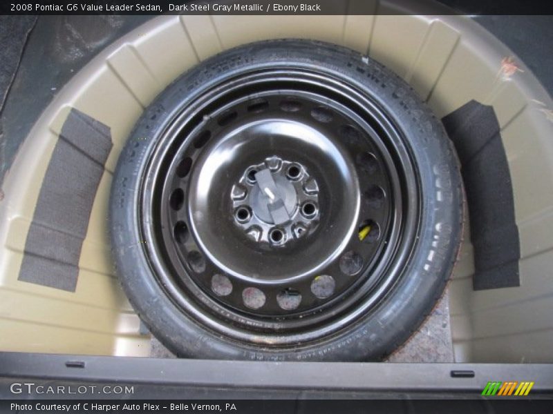 Dark Steel Gray Metallic / Ebony Black 2008 Pontiac G6 Value Leader Sedan