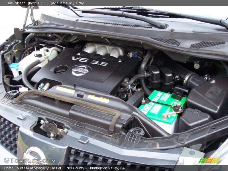 Jade Metallic / Gray 2006 Nissan Quest 3.5 SE