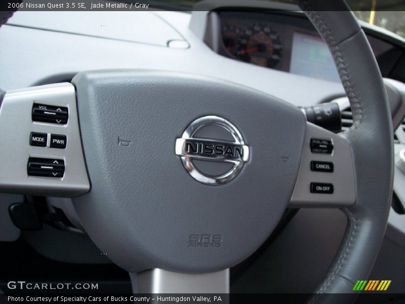 Jade Metallic / Gray 2006 Nissan Quest 3.5 SE