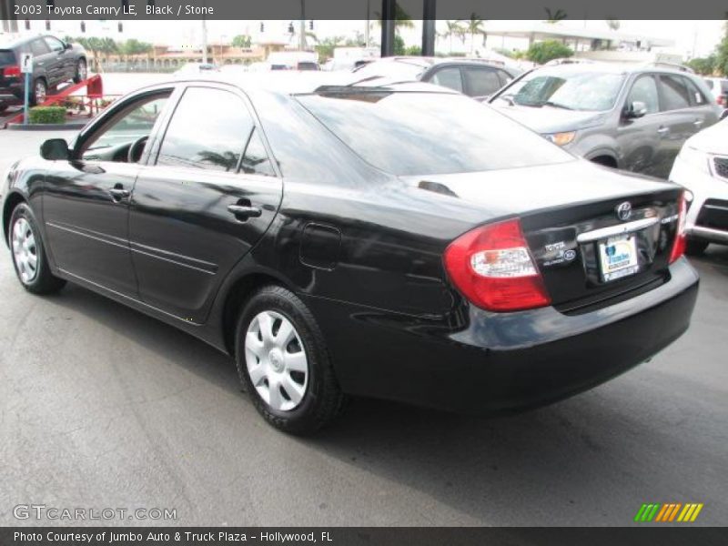 Black / Stone 2003 Toyota Camry LE