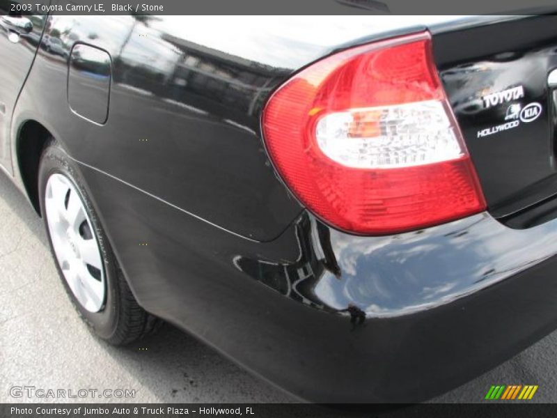 Black / Stone 2003 Toyota Camry LE
