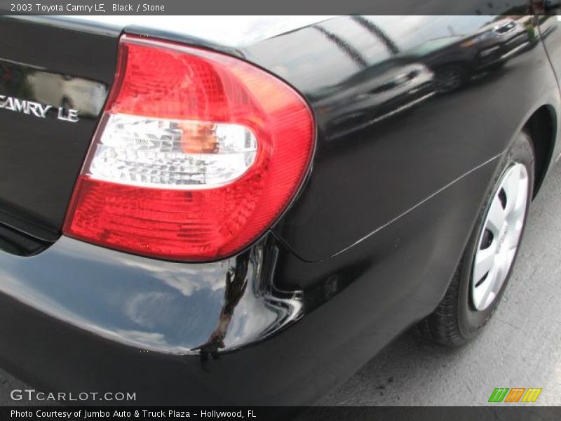 Black / Stone 2003 Toyota Camry LE