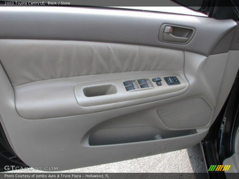 Black / Stone 2003 Toyota Camry LE