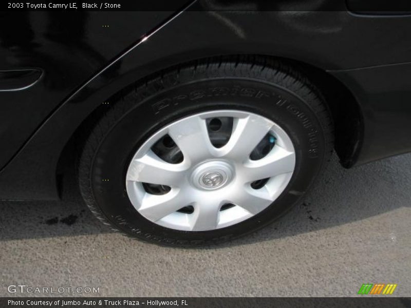 Black / Stone 2003 Toyota Camry LE