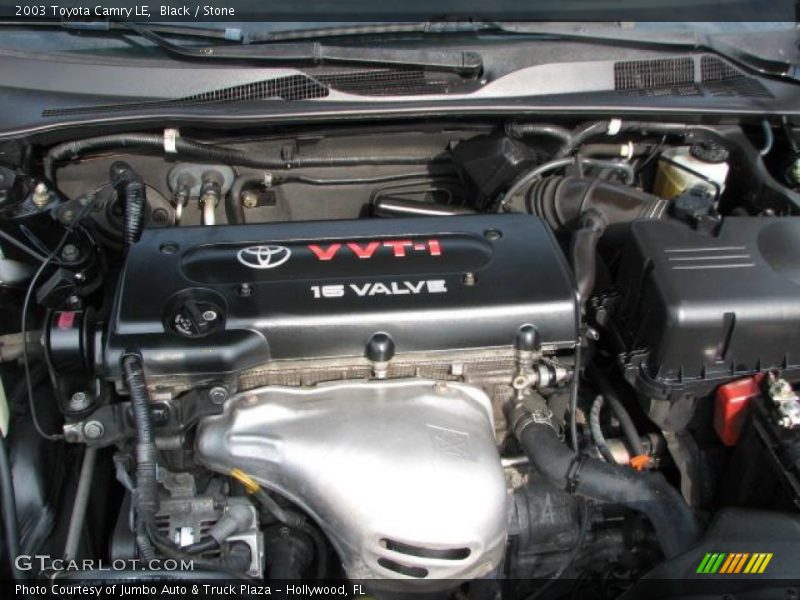 Black / Stone 2003 Toyota Camry LE