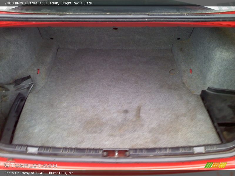 Bright Red / Black 2000 BMW 3 Series 323i Sedan