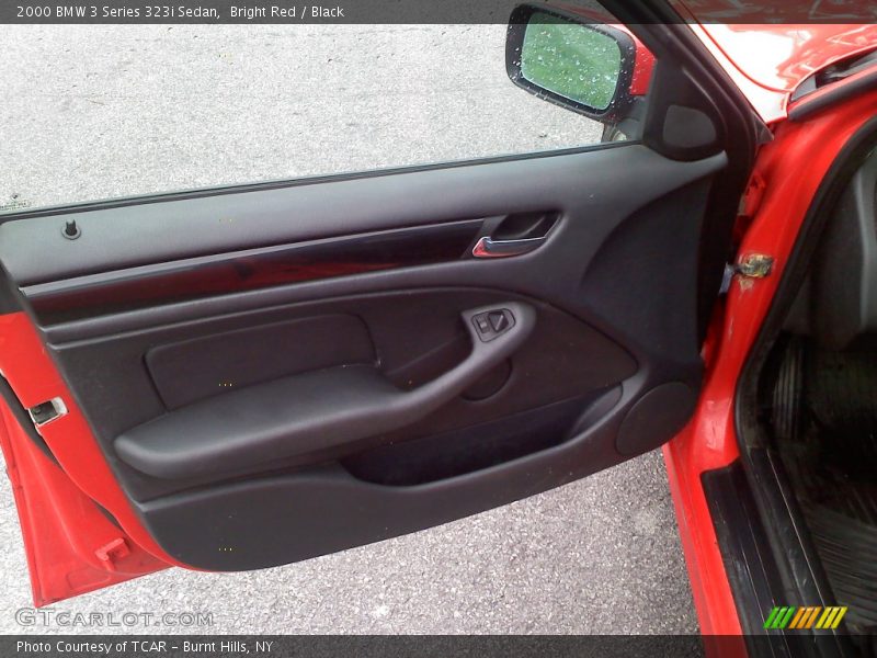 Bright Red / Black 2000 BMW 3 Series 323i Sedan