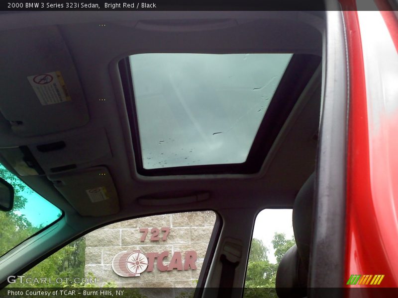 Bright Red / Black 2000 BMW 3 Series 323i Sedan