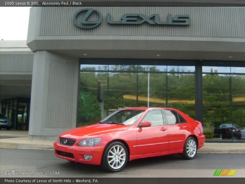 Front 3/4 View of 2005 IS 300