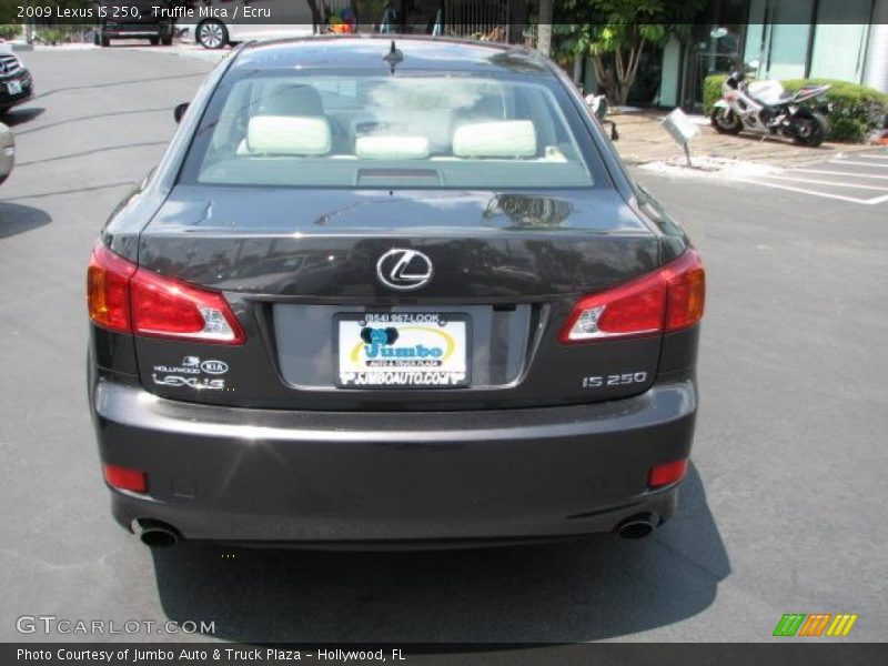 Truffle Mica / Ecru 2009 Lexus IS 250