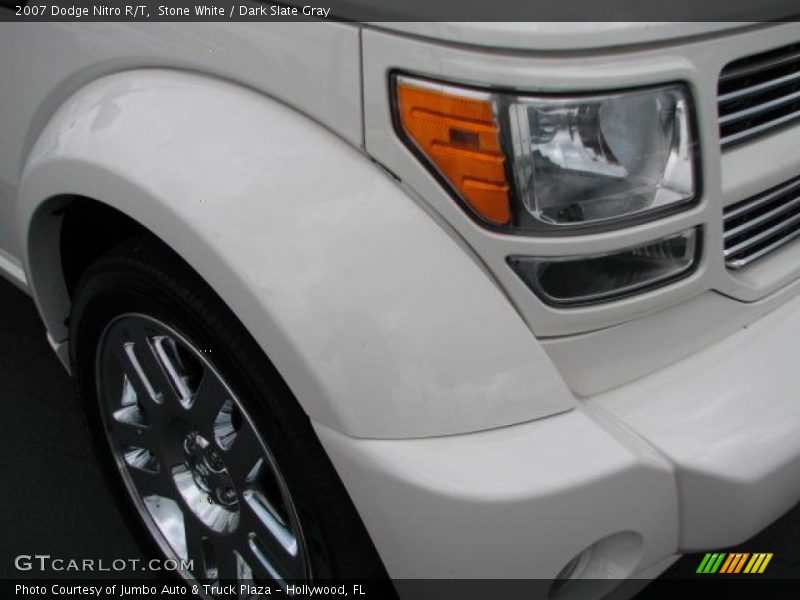 Stone White / Dark Slate Gray 2007 Dodge Nitro R/T