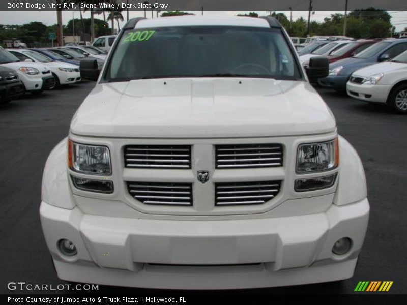 Stone White / Dark Slate Gray 2007 Dodge Nitro R/T
