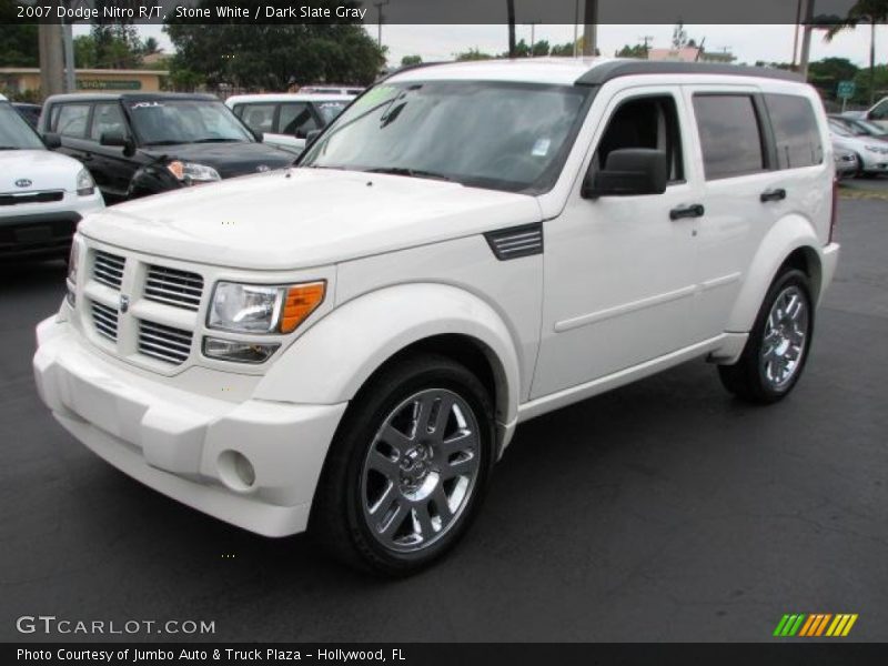 Stone White / Dark Slate Gray 2007 Dodge Nitro R/T