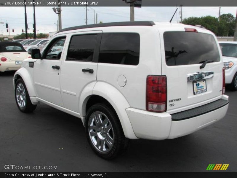 Stone White / Dark Slate Gray 2007 Dodge Nitro R/T