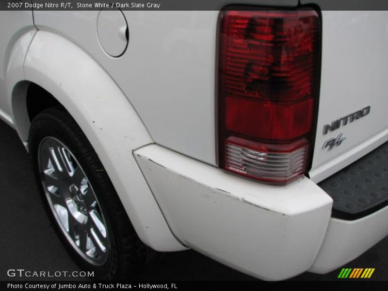 Stone White / Dark Slate Gray 2007 Dodge Nitro R/T