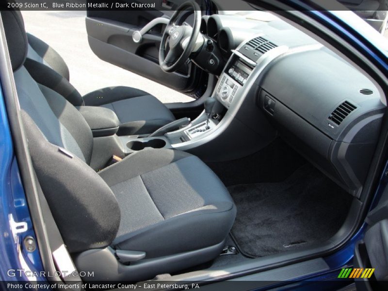 Blue Ribbon Metallic / Dark Charcoal 2009 Scion tC
