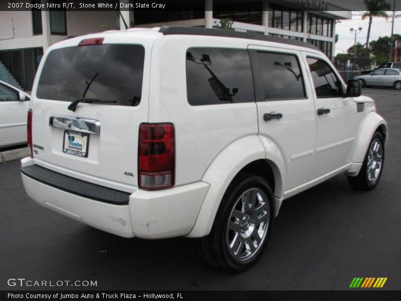 Stone White / Dark Slate Gray 2007 Dodge Nitro R/T