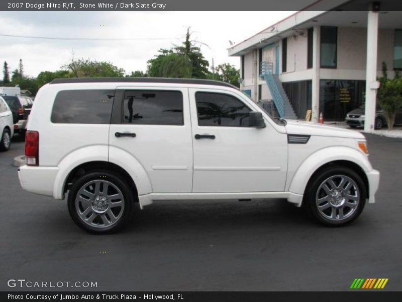 Stone White / Dark Slate Gray 2007 Dodge Nitro R/T