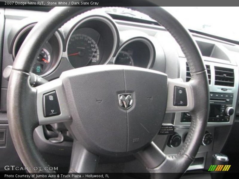 Stone White / Dark Slate Gray 2007 Dodge Nitro R/T